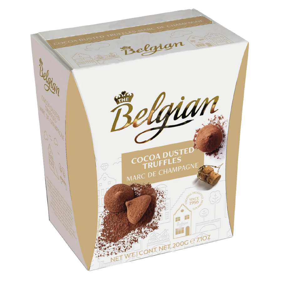 The Belgian Truffles Marc de Champagne 200gr
